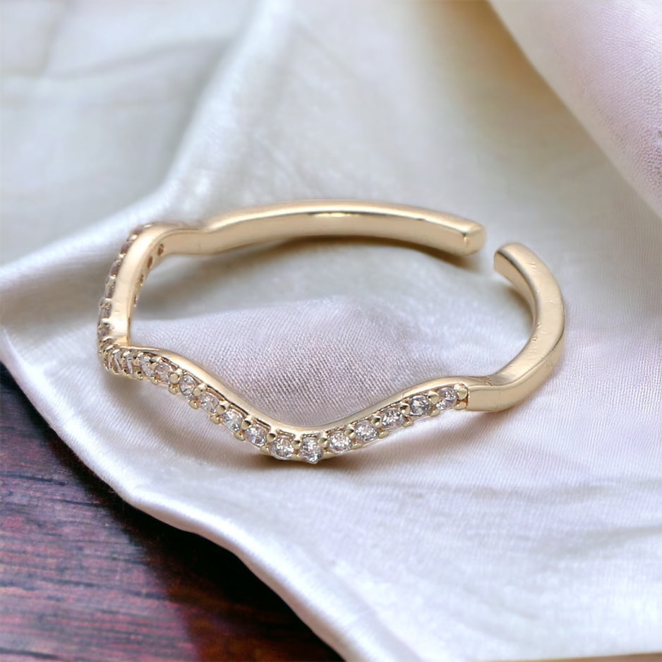 Katia Wave Ring | Sustainable Ocean-Inspired Jewelry