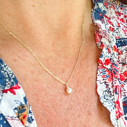 Greta Freshwater Pearl Necklace Set | Sustainable Ocean-Inspired Jewelry