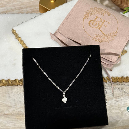 Greta Freshwater Pearl Necklace | Sustainable Ocean-Inspired Jewelry