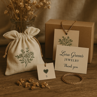 Small Pearl Necklace in Gold