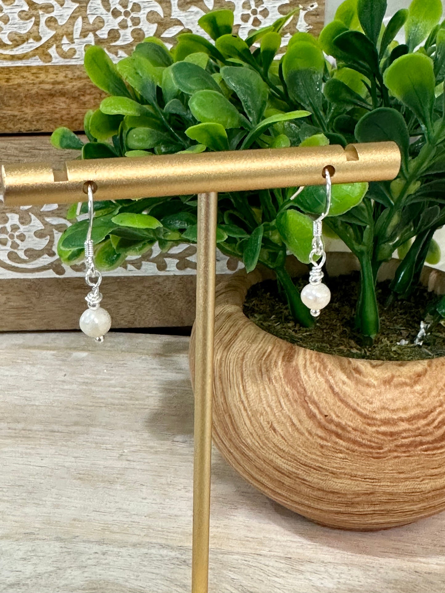 Greta Freshwater Pearl Earrings | Sustainable Ocean-Inspired Jewelry