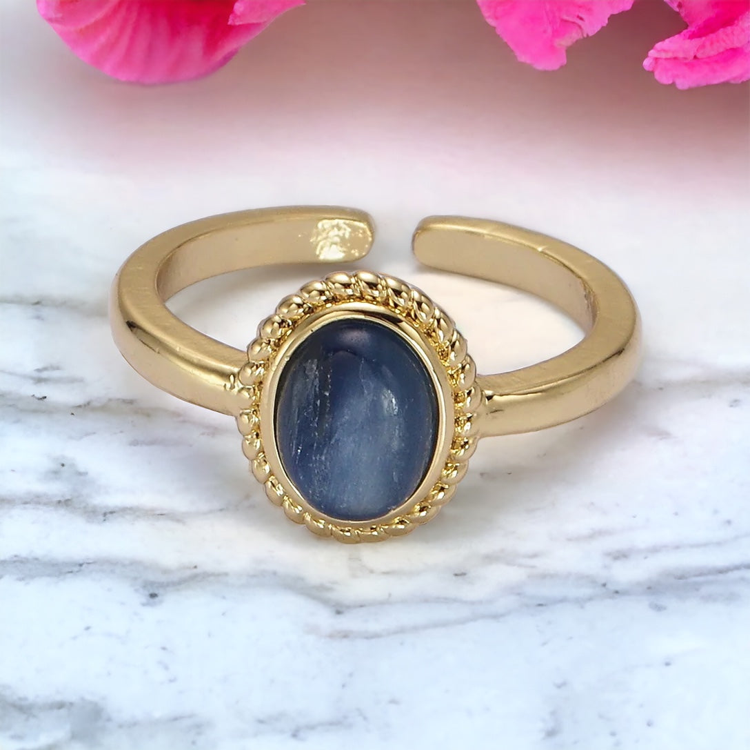 Tullia Natural Gemstone Ring