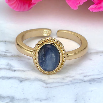 Tullia Natural Gemstone Ring